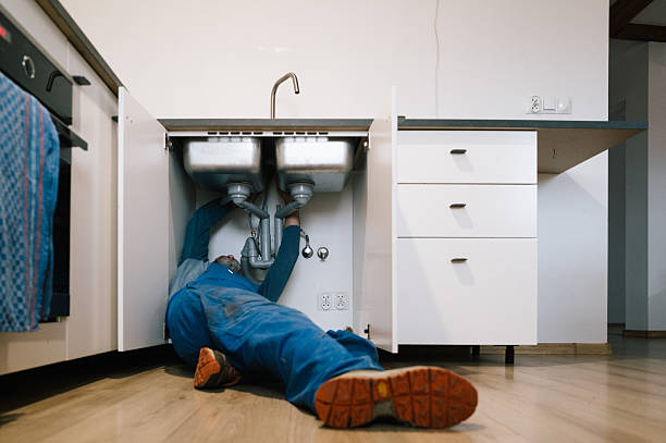 Professional Drain Cleaning technician working in Mt Zion, IL